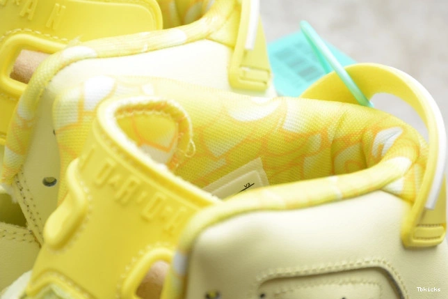 Rep TBK (GS) Floral Dynamic 543390-800 Yellow 6 Retro Air Jordan 0720